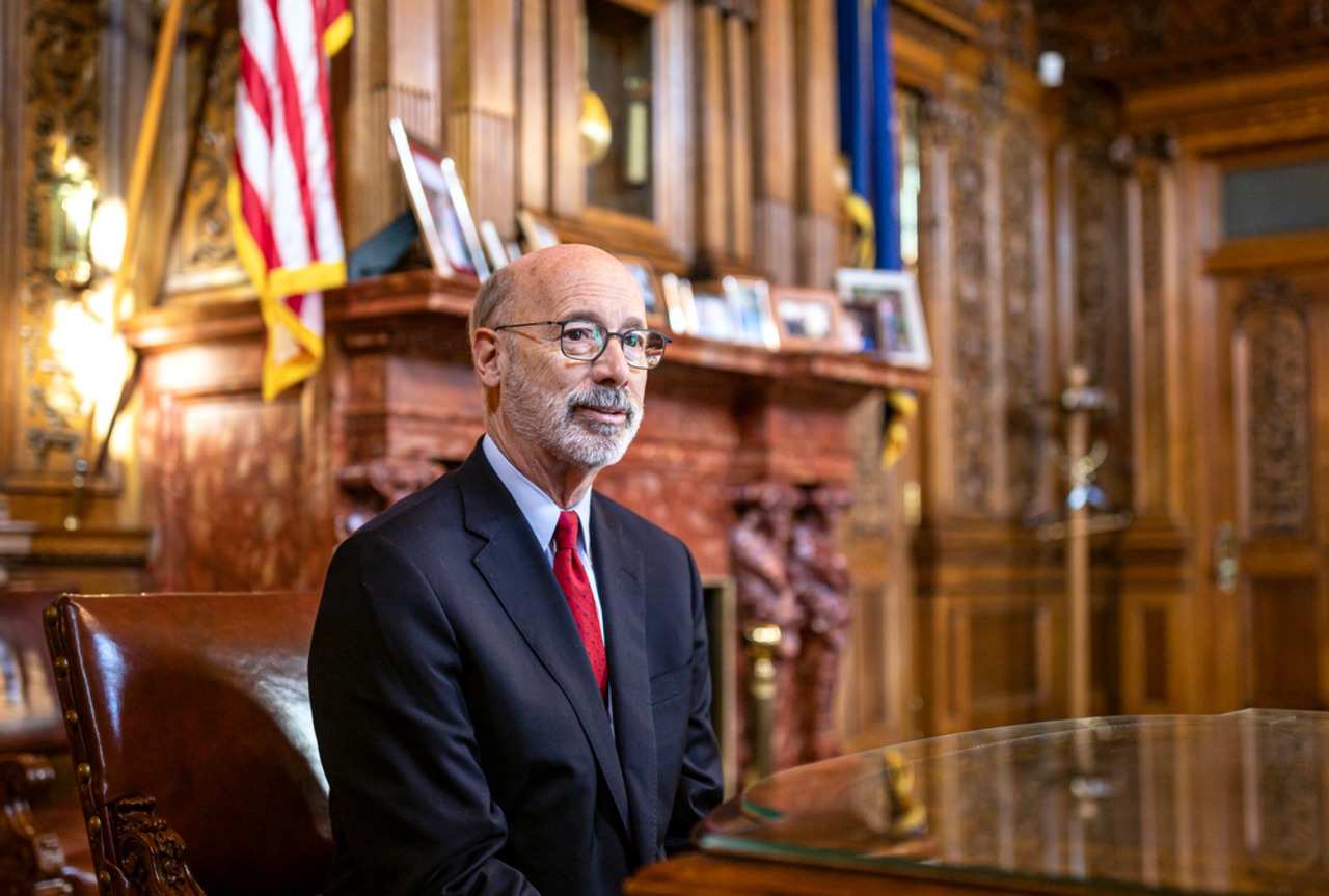 Gov. Tom Wolf talks about his two terms as governor. December 2, 2022. Dan Gleiter | dgleiter@pennlive.com