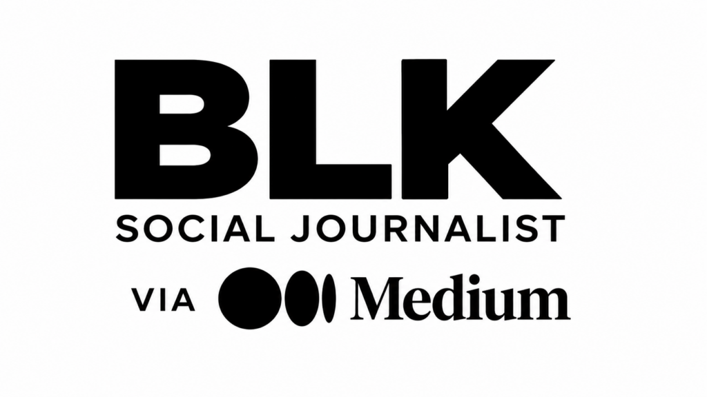 BLK Social Journalist via Medium's logo.
