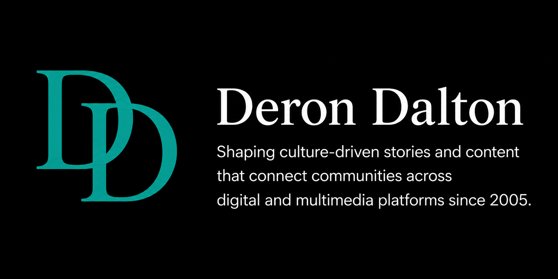 Deron Dalton's logo.