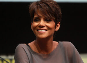 Halle Berry talks playing Storm in "X-Men: Days of Future Past" (2014) at the 2013 San Diego Comic Con International. Photo by Gage Skidmore via Flickr, licensed under CC BY-SA 2.0.
